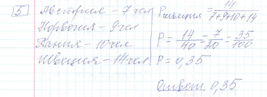 решение задания №5 вариант №1 ЕГЭ 2027 математика базовый уровень Ященко