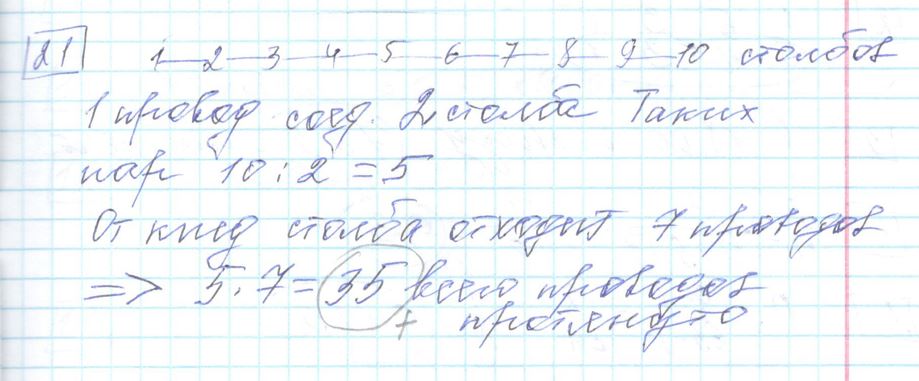 Решение задания 21 варианта №21 ЕГЭ Математика (база) 2023 Ященко 30 вариантов базовый уровень