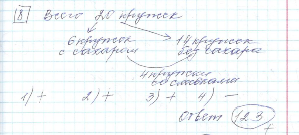Решение задания 8 варианта №10 ЕГЭ Математика (база) 2023 Ященко 30 вариантов базовый уровень