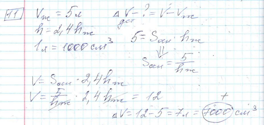 Решение задания 11 варианта №24 ЕГЭ Математика (база) 2023 Ященко 30 вариантов базовый уровень