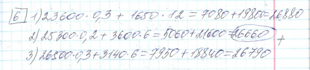 Решение задания 6 варианта №7 ЕГЭ Математика 2023 Ященко 30 вариантов базовый уровень