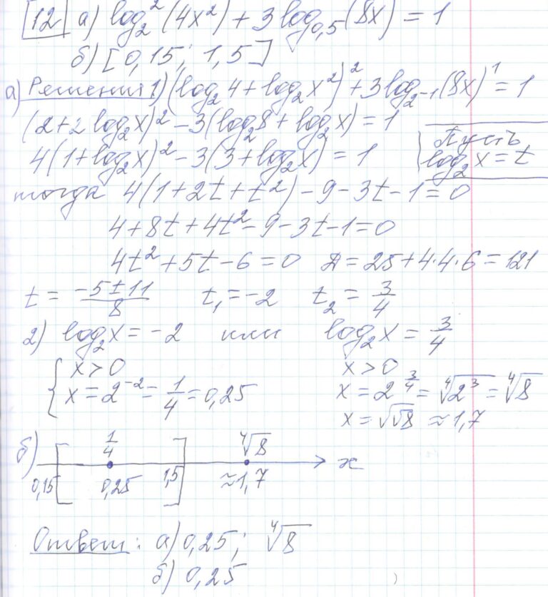 Вариант 22 ященко математика 2023