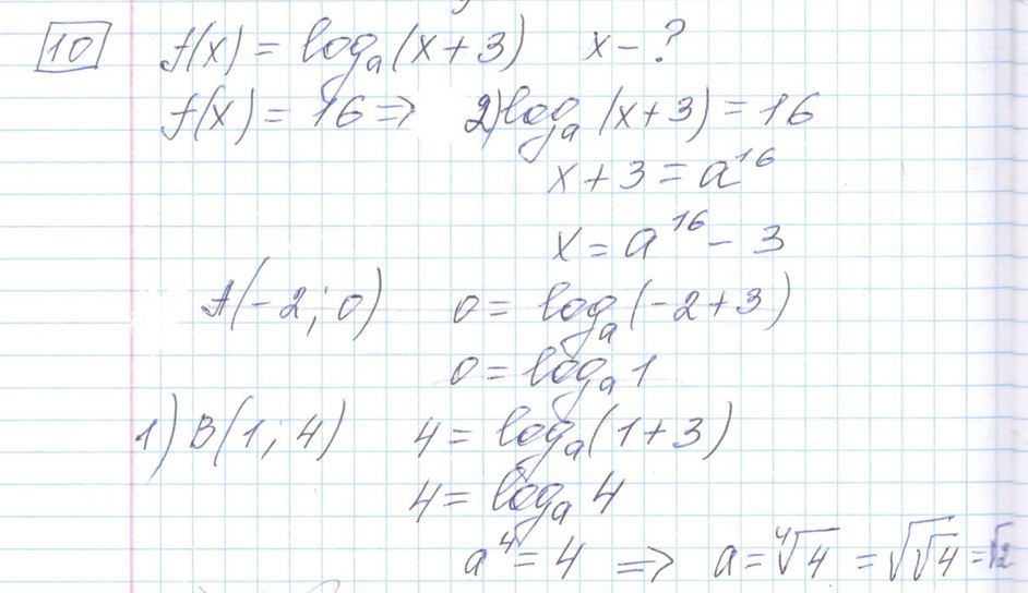 Решение задания 10, варианта №10 ЕГЭ 2023 Математика профиль Ященко 36 вариантов профильный уровень