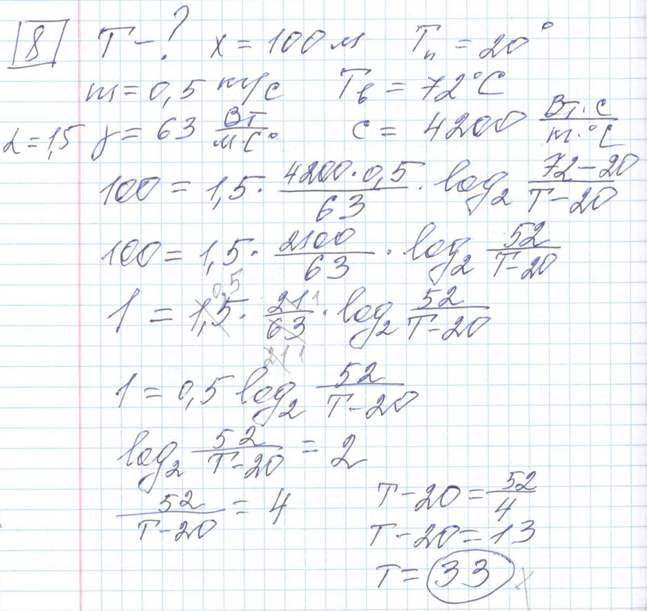 Решение задания 8, варианта №13 ЕГЭ 2023 Математика профиль Ященко 36 вариантов профильный уровень