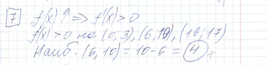 Решение задания 7, варианта №16 ЕГЭ 2023 Математика профиль Ященко 36 вариантов профильный уровень