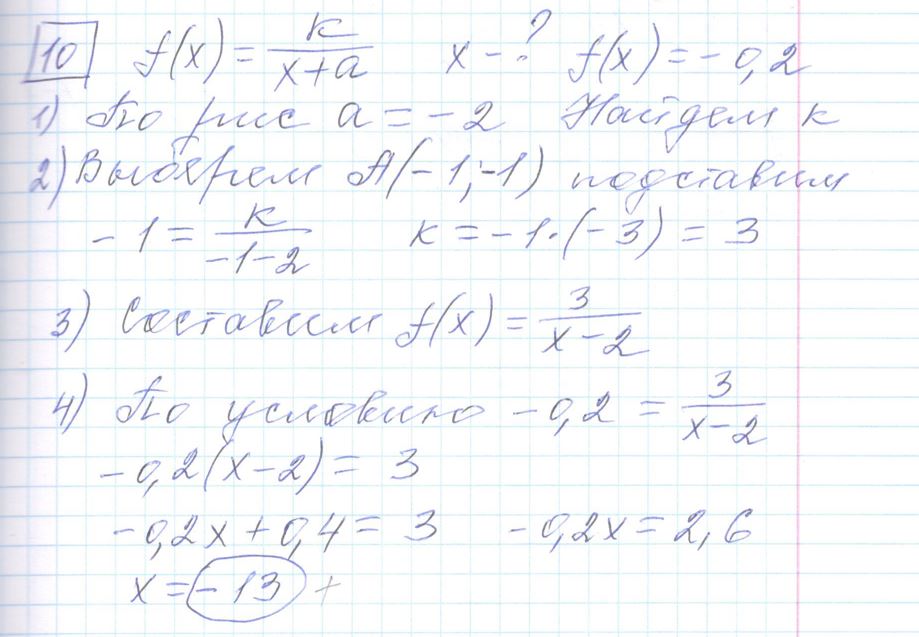 Решение задания 10, варианта №26 ЕГЭ 2023 Математика профиль Ященко 36 вариантов профильный уровень