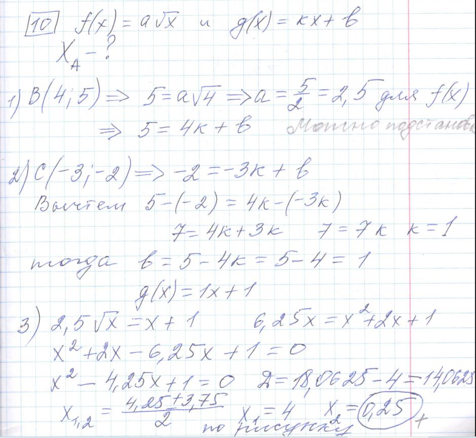Решение задания 10, варианта №8 ЕГЭ 2023 Математика профиль Ященко 36 вариантов профильный уровень