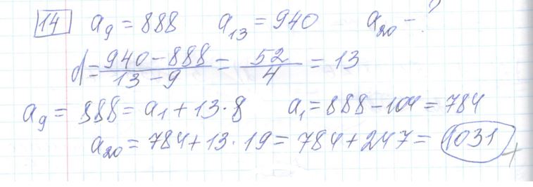 Решение задания 14, варианта №21 ОГЭ 2023 Математика Ященко 36 вариантов