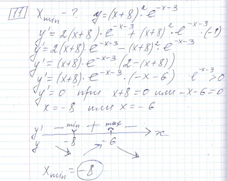 Решение задания 11, варианта №30 ЕГЭ 2023 Математика профиль Ященко 36 вариантов профильный уровень