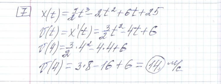 Решение задания 7, варианта №30 ЕГЭ 2023 Математика профиль Ященко 36 вариантов профильный уровень