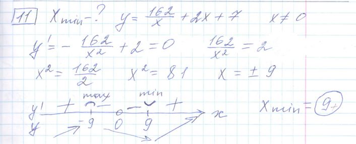 Решение задания 11, варианта №35 ЕГЭ 2023 Математика профиль Ященко 36 вариантов профильный уровень