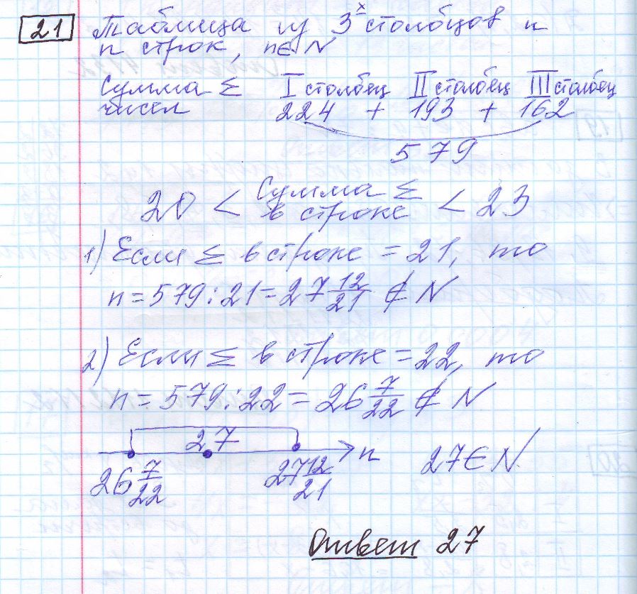 решение задания 21 вариант 14 ЕГЭ 2024 математика база Ященко