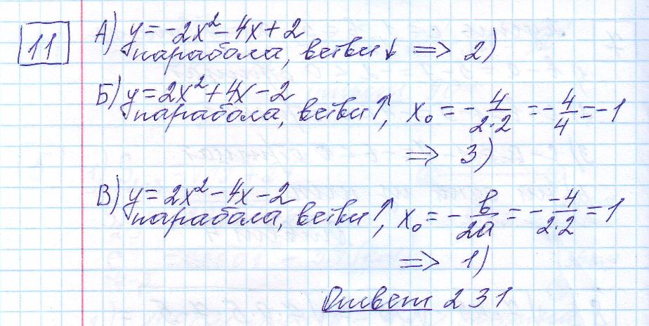 решение задания 11 вариант 10 ОГЭ 2024 математика Ященко