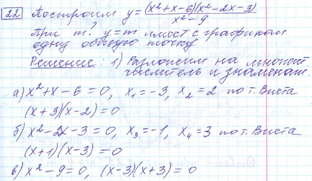 решение задания 22 вариант 29 ОГЭ 2024 математика Ященко
