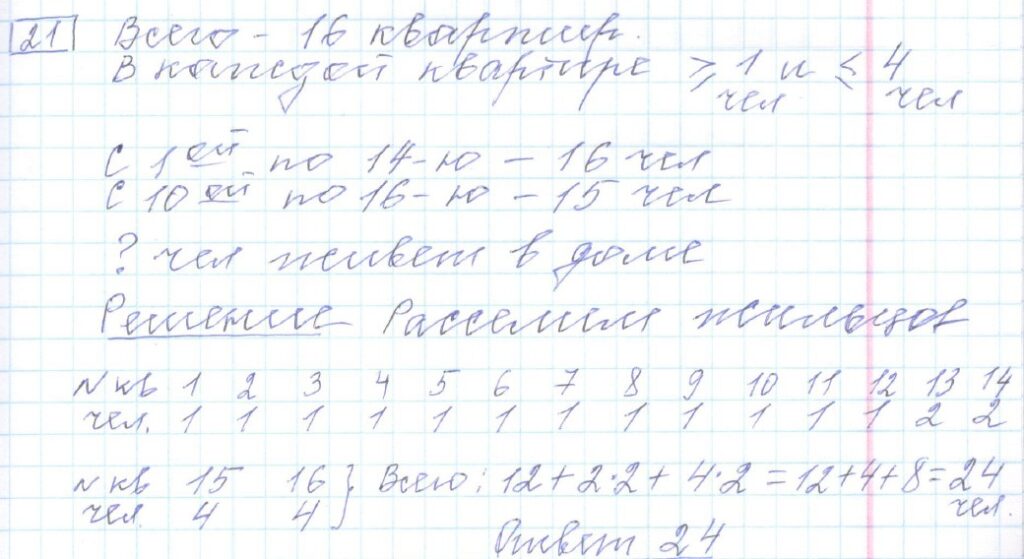 решение задания 21 вариант 26 сборник Лысенко ЕГЭ 2024 математика база