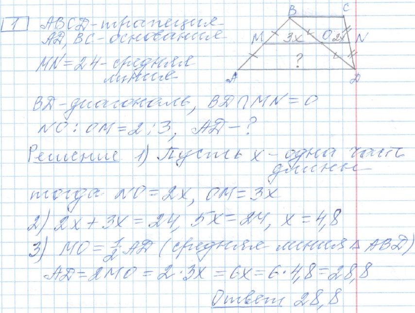 решение задания №1 вариант №1 ЕГЭ 2025 математика профильный уровень Ященко