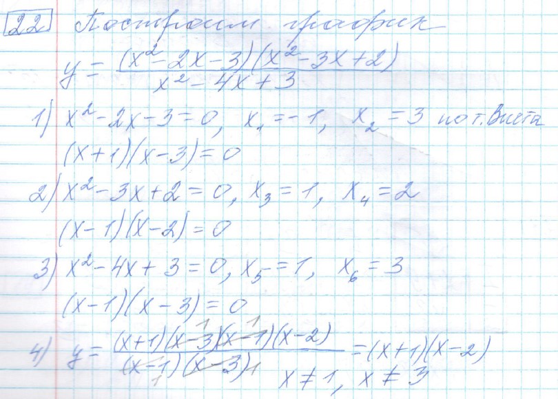 решение задания №22 вариант №3 ОГЭ 2025 математика Ященко